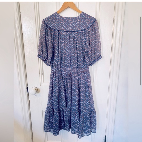 FRENCH CONNECTION floral sheer dress - Picture 4 of 5